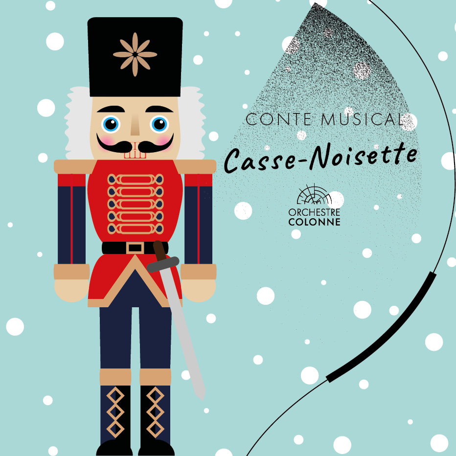 Bannière carrée pour le concert-éveil La féerie de Casse-Noisette du 31/12/2023