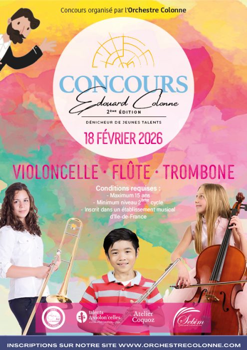 Concours Edouard Colonne 2e édition BD Concours Edouard Colonne 2e édition BD